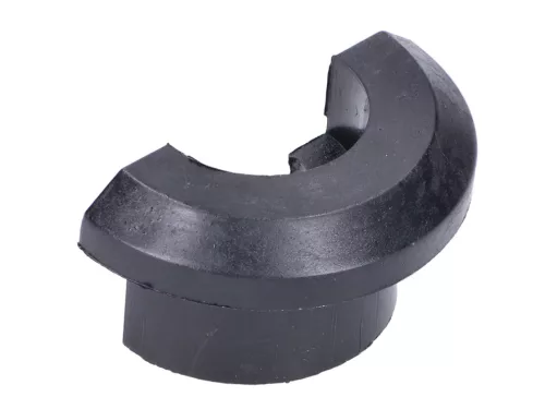 Félhéj lengéscsillapító fekete Simson S50, S51, SR4-1, SR4-2, SR4-3, SR4-4, KR51/1, KR51/2 Schwalbe, Star, Sperber, Spatz, Habicht, Star, Sperber, Spatz, Habicht
