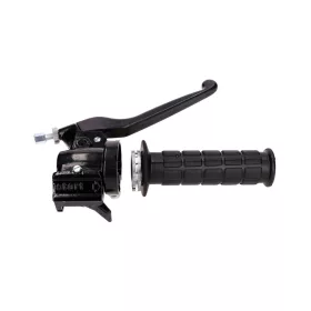   Gázmarkolat szerelvény fékkarral együtt Simson S50, S51, S70, SR50, SR80, S70, SR50, SR80 modellekhez.