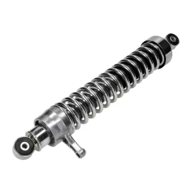   Hátsó lengéscsillapító Enduro bal oldali krómozott kupakkal (2,5cm hosszabb) Simson S51, S53, S70, S83 modellekhez