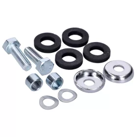   Szerelési alkatrészek utas lábtartó jobb és bal oldali Simson KR51/1, KR51/2 Schwalbe lábtartóhoz