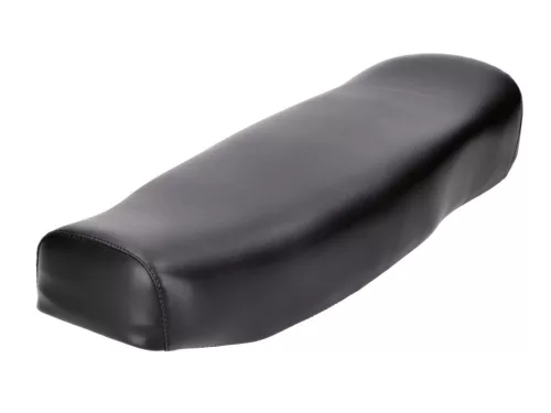 Ülőpad duplaüléses, sima, fekete, IFA S51 felirattal Simson S50, S51, S70 modellekhez