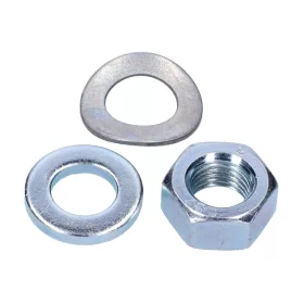   Alapalkatrész készlet első tengely M12x1,5 alátétekkel a kerékagyhoz Simson S50, S51, S53, S70, S83, SR50, SR80, S70, S83, S53, S53, SR50, S53, S53, S70, S83, SR50, SR80