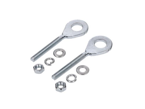 Láncfeszítő készlet horganyzott Simson S50, S51, S53, S70, S83, SR50, SR80, Schwalbe, Spatz, Sperber, Habicht, S50, S53, S70, S83, SR50, SR50, SR80, Schwalbe, Spatz, Sperber, Habicht