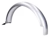 Hátsó szárny / sárvédő, ezüst porszórt (sárvédővel) Simson S50, S51, S70 modellekhez
