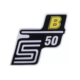 S50 B fólia / matrica sárga Simson S50-hez