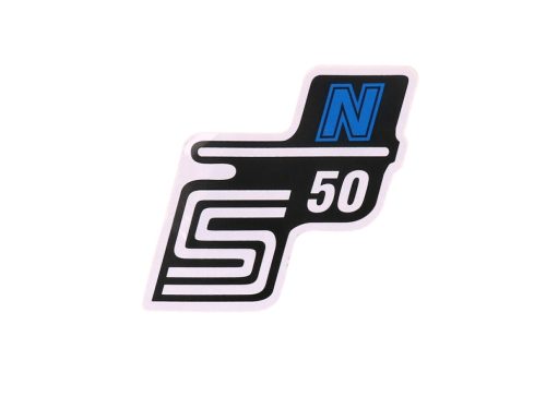 S50 N fólia / matrica kék Simson S50-hez