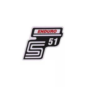   Feliratozás S51 Enduro fólia / matrica piros Simson S51-hez