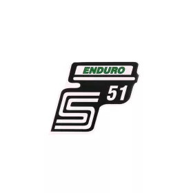   Feliratozás S51 Enduro fólia / matrica zöld Simson S51-hez