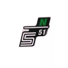 S51 N fólia / matrica zöld Simson S51-hez