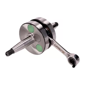   Carenzi Evolution Minarelli AM6 forgattyús tengely Aprilia RX, SX 50, Beta RR, CPI, Fantic, MBK X-Power, Yamaha TZR, Peugeot XPS, Rieju RS, Motorhispania RYZ, Sherco SE, SM, Motorhispania RYZ.