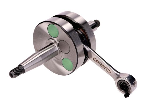 Carenzi Evolution Minarelli AM6 forgattyús tengely Aprilia RX, SX 50, Beta RR, CPI, Fantic, MBK X-Power, Yamaha TZR, Peugeot XPS, Rieju RS, Motorhispania RYZ, Sherco SE, SM, Motorhispania RYZ.