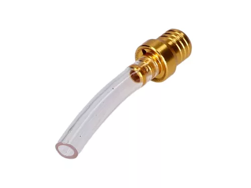 Szellőzőtömlő 6mm univerzális - arany