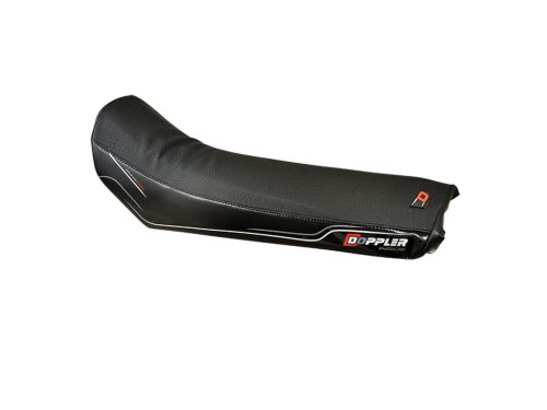 Doppler üléshuzat fekete / piros Derbi Senda DRD -2006, Senda X-Treme, X-Race -2009, Gilera RCR, SMT -2010, Derbi Senda DRD -2006, Senda X-Treme, X-Race -2009, Gilera RCR, SMT -2010