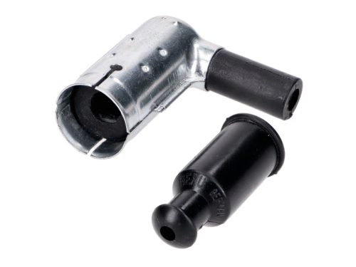 Beru 90° 1KiloOhm gyújtógyertya csatlakozó Simson, MZ, IFA, Trabant, Wartburg gyújtógyertyákhoz