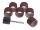 Széles csiszolóhüvely készlet, 7 db 3.17mm forgókéses szerszámhoz