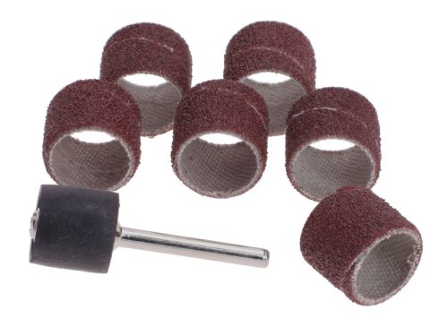 Széles csiszolóhüvely készlet, 7 db 3.17mm forgókéses szerszámhoz