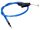 Kuplungkötő kábel Doppler PTFE kék Aprilia RX 50 06-, SX 50, Derbi Senda 06-, Gilera SMT, RCR, Derbi Senda 06-, Gilera SMT, RCR kuplunghoz