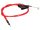 Kuplung kábel Doppler PTFE piros Aprilia RX 50 06-, SX 50, Derbi Senda 06-, Gilera SMT, RCR, Derbi Senda 06-, Gilera SMT, RCR kuplung kábelhez