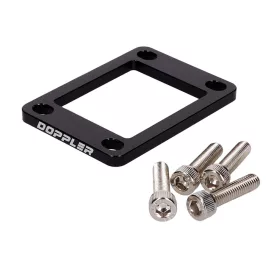   Szívócső távtartó Doppler 5mm fekete Minarelli AM, Derbi EBE, EBS, D50B modellekhez