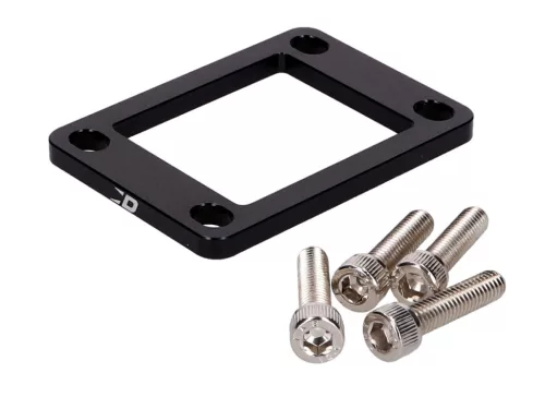 Szívócső távtartó Doppler 5mm fekete Minarelli AM, Derbi EBE, EBS, D50B modellekhez