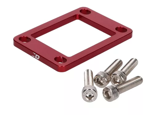 Szívócső távtartó Doppler 5mm piros Minarelli AM, Derbi EBE, EBS, D50B modellekhez