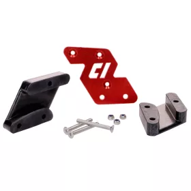   Láncvezető Doppler piros Aprilia RX, SX, Derbi Senda, Gilera RCR, SMT, Derbi Senda, Gilera RCR, SMT modellekhez