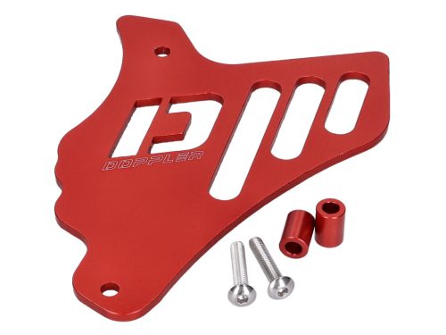 Lánckerékfedél Doppler piros a Minarelli AM, Generic, KSR-Moto, Keeway, Motobi, Ride, Minarelli AM, Generic, KSR-Moto, Keeway, Motobi, Keeway, Ride számára