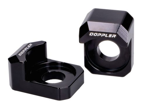 Láncfeszítő csúszókészlet Doppler fekete Rieju MRT 18-, Peugeot XPS, XP7 modellekhez