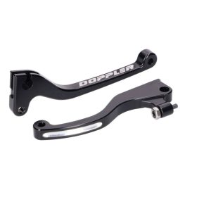   Fékkar és kuplungkar készlet Doppler CNC fekete Rieju MRT, Marathon -17 (J.Juan fékkel) számára