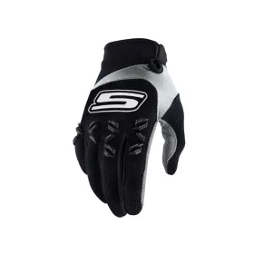   Kesztyű MX S-Line homologizált, fekete / fehér - XL méret