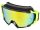 MX szemüveg S-Line Scrub fekete / Fluo sárga - Irídium zöld