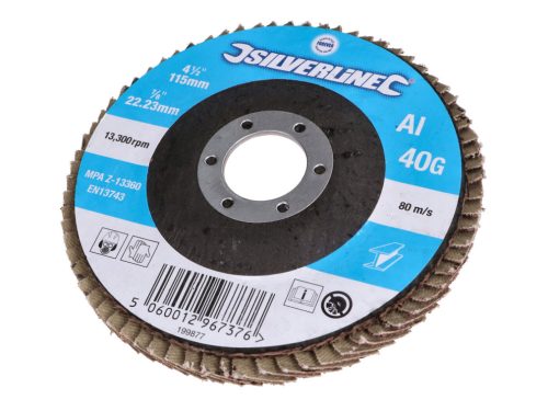 Korundlapátos tárcsa 115mm 40 szemcsés