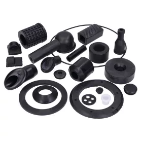 Kisalkatrész készlet gumi, fekete Vespa GL, Sprint 150-hez