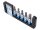 Torx T40-T60 3/8 hüvelyk 5 darab Torx dugókulcs készlet 5 darab