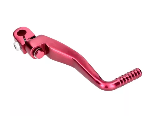 Kickstarter összecsukható alumínium piros eloxált Simson S50, S51, S53, S70, S83 modellekhez