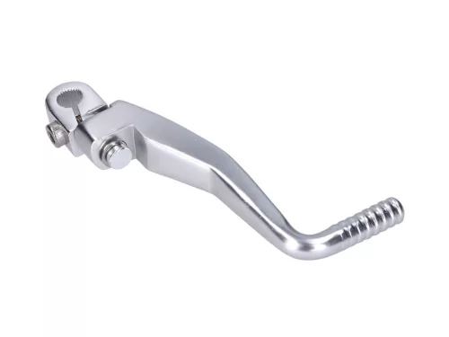 Kickstarter összecsukható alumínium ezüst eloxált Simson S50, S51, S53, S70, S83 modellekhez