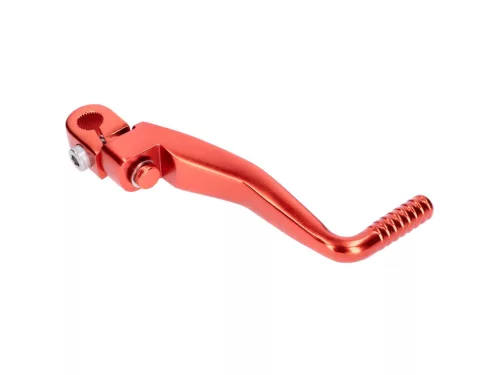 Kickstarter összecsukható alumínium narancssárga eloxált Simson S50, S51, S53, S70, S83 modellekhez