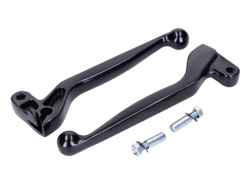 ALU eloxált fekete kuplung- és fékkar Simson S50, S51, S53, S70, S83, SR50, SR80, S70, S83, S53, S53, S53, S70, S83, SR50, S53, SR80