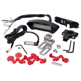   Koso DB-EX-02 multifunkciós sebességmérő E-jóváhagyási jellel