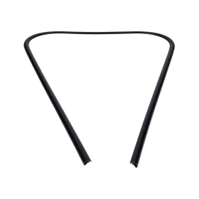   Hasított cső / élvédő lábvédő, fekete, LML, Vespa PX80-200, Vespa PX80-200-hoz