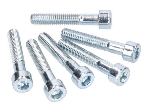 Csavarkészlet kuplungfedél Simson S51, S53, S70, S83, SR50, SR80, KR51/2, SR50, S53, S70, S83, SR50, SR80, KR51, KR51/2