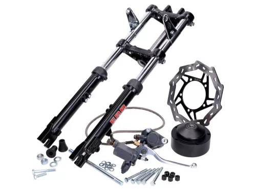 Tárcsafék szett és villahajlító EBR hidraulikus Puchhoz