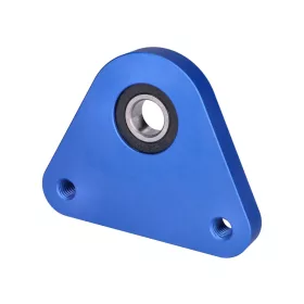   Hátsó keréktárcsa perem / csapágylemez forgó Racing alumínium kék Piaggio Ciao, Si, Bravo, Boxerhez