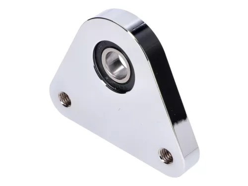 Hátsó keréktárcsa perem / csapágylemez Racing alumínium króm Piaggio Ciao, Si, Bravo, Boxerhez