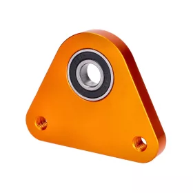   Hátsó keréktárcsa perem / csapágylemez Racing alumínium arany a Piaggio Ciao, Si, Bravo, Boxer modellekhez