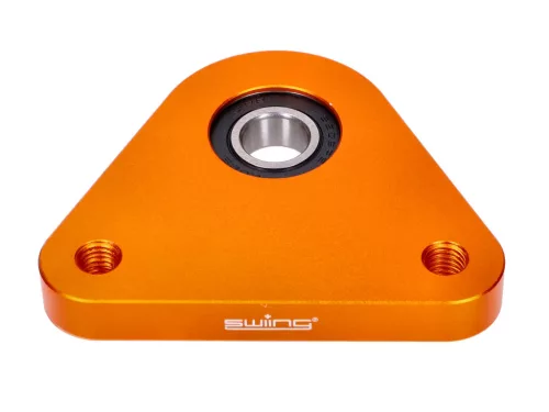 Hátsó keréktárcsa perem / csapágylemez Racing alumínium arany a Piaggio Ciao, Si, Bravo, Boxer modellekhez