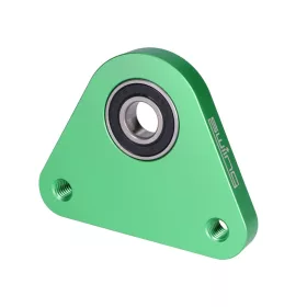   Hátsó keréktárcsa perem / csapágylemez Racing alumínium zöld Piaggio Ciao, Si, Bravo, Boxerhez