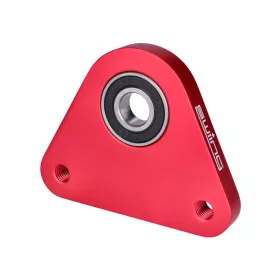   Hátsó keréktárcsa perem / csapágylemez, Racing alumínium piros Piaggio Ciao, Si, Bravo, Boxerhez