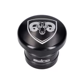   Üzemanyagtartály kupak 66Heroes Alumínium fekete, kerek, fém tartály Piaggio Ciao, Bravo számára