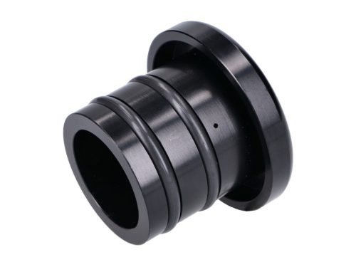 Üzemanyagtartály kupak 66Heroes Alumínium fekete, kerek, fém tartály Piaggio Ciao, Bravo számára